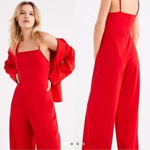Urban Outfitters XS red jumpsuit
